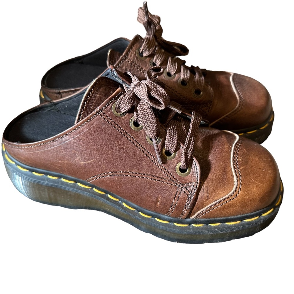 Dr. Martens 9936 vintage slip ons 90s chunky made in England size 7!